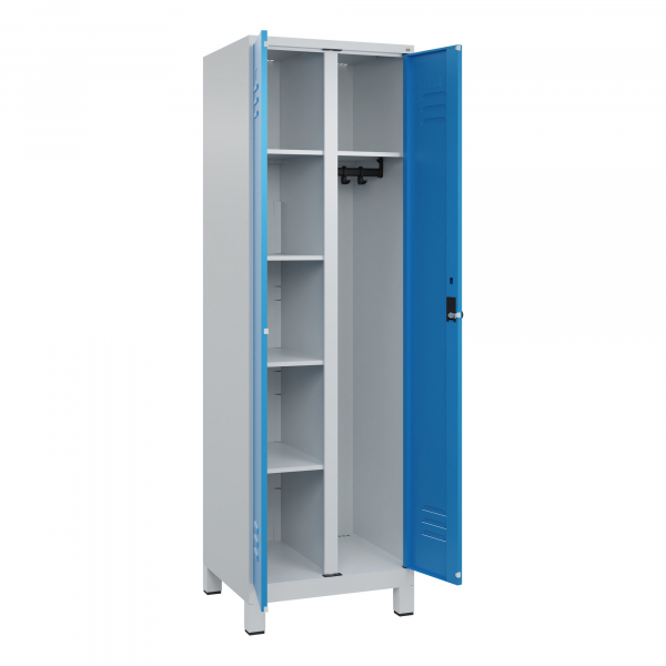 4067521054086 - C+P Garderobenschrank Classic PLUS 2Abteile 1950x600x500mm lgrlbl 4067521054086 C + P Möbelsysteme