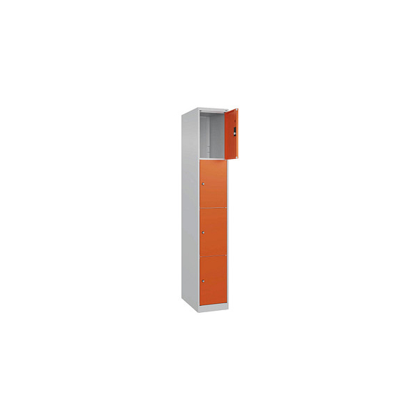 4067521349267 - Schließfachschrank Classic Plus reinorange 080000-104-S10000 4 Schließfächer 300 x 500 x 1850 cm 4067521349267 CP