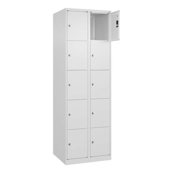 4067521350690 - C+P Schließfachschrank Classic PLUS 2x5Fächer 1850x600x500mm wsws 4067521350690 C + P Möbelsysteme