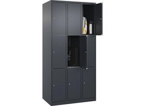 4067521351864 - 3er-Schließfachschrank Classic PLUS C+P