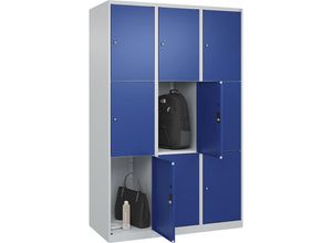 4067521352328 - 3er-Schließfachschrank Classic PLUS C+P