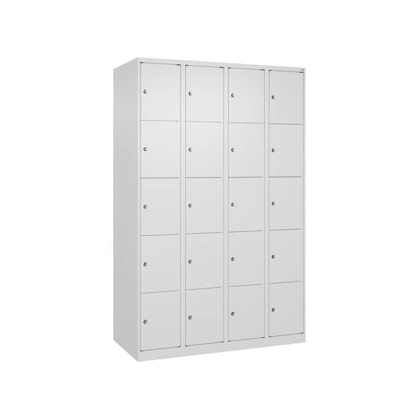 4067521353295 - CP Schließfachschrank Classic Plus lichtgrau 080000-405 S10008 20 Schließfächer 1200 x 500 x 1850 cm