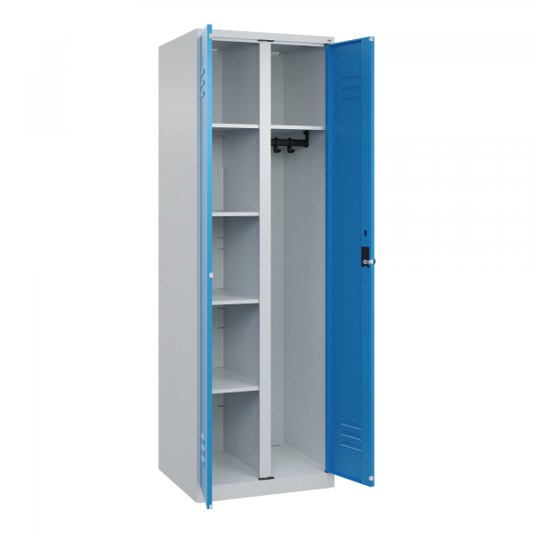 4067521360422 - C+P Garderobenschrank Classic PLUS 2Abteile 1850x600x500mm lgrlbl 4067521360422 C + P Möbelsysteme