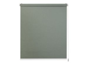 4067533005021 - Rollo ORIGINAL Klemmfix ohne Bohren Gr 1 grün (grün weiß weiß) B60cm H190cm Polyester Rollos Steuerbar mit Bluetooth-App integrierter Elektromotor und Akku