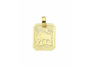 4067551002682 - Kette mit Anhänger ADELIA´S 333 Gold Sternzeichen Stier Halsketten Gr Gelbgold 333 goldfarben (gold) Damen Ketten mit Anhänger Schmuckset - Set Halskette