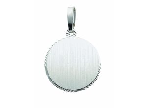 4067551011387 - Kette ohne Anhänger ADELIA´S 925 Silber Gravurplatte Anhänger Halsketten Gr Silber 925 (Sterlingsilber) silberfarben (silber) Damen Schmuckset - Set mit Halskette