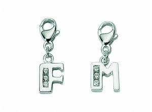 4067551013466 - Kette ohne Anhänger ADELIA´S 925 Silber Charms mit Zirkonia Halsketten Gr Silber 925 (Sterlingsilber) silberfarben (silber) Damen Schmuckset - Set mit Halskette