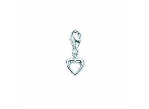 4067551013558 - Kette ohne Anhänger ADELIA´S 925 Silber Charms Herz Halsketten Gr Silber 925 (Sterlingsilber) silberfarben (silber) Damen Schmuckset - Set mit Halskette