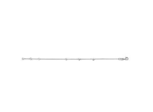 4067551028842 - Fußkette Fußkettchen aus 925 Silber 25 cm Fußkettchen Gr Silber 925 (Sterlingsilber) silberfarben (silber) Damen Silber Schmuck Rundankerkette