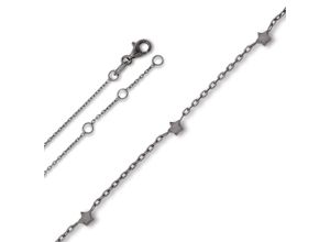 4067551029207 - Fußkette Fußkettchen aus 925 Silber 25 cm Fußkettchen Gr Silber 925 (Sterlingsilber) silberfarben (silber) Damen Silber Schmuck Rundankerkette