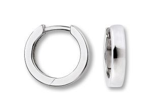 4067551161549 - Paar Creolen Ohrringe aus 925 Silber Ø 135 x 29 mm Ohrringe Gr Damen Silber 925 (Sterlingsilber) silberfarben (silber) Damen Silber Schmuck