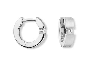 4067551161648 - Paar Creolen Zirkonia Ohrringe aus 925 Silber Gr Damen mit Zirkonia Silber 925 (Sterlingsilber) silberfarben (silber) Damen Silber Schmuck 4067551161648 - Paar Creolen Zirkonia Ohrringe aus 925 Silber Gr Damen mit Zirkonia Silber 925 (Sterlingsilber) silberfarben (silber) Damen Silber Schmuck