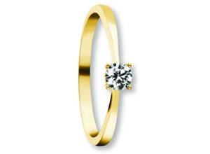 4067551165714 - Goldring Zirkonia Ring aus 333 Gelbgold Fingerringe Gr 50 mit Zirkonia Gelbgold 333 goldfarben (gold) Damen Fingerringe Gold Schmuck