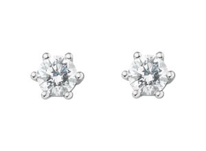 4067551222035 - Paar Ohrhänger 03 ct Diamant Brillant Ohrringe Ohrstecker aus 950 Platin Gr Damen 03 ct Diamanten-Platin 950 silberfarben (silber) Damen Ohrhänger Platin Schmuck