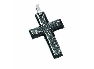 4067551392332 - Ketten-Anhänger ADELIA´S Edelstahl Kreuz Anhänger Schmuckanhänger Gr Silber 925 (Sterlingsilber) silberfarben (silber) Herren Edelstahlschmuck für