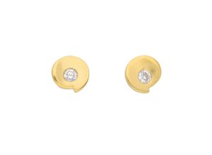 4067551397221 - Paar Ohrhänger ADELIA´S 333 Gold Ohrringe Ohrstecker Gr Damen Gelbgold 333 goldfarben (gold) Damen Ohrhänger mit Zirkonia Goldschmuck für