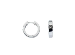 4067551397825 - Paar Ohrhänger ADELIA´S 925 Silber Ohrringe Creolen Ø 155 mm Gr Damen Silber 925 (Sterlingsilber) bunt Damen mit Zirkonia Silberschmuck für