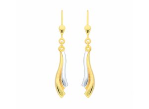 4067551398457 - Paar Ohrhänger ADELIA´S 333 Gold Ohrringe Ohrhänger Gr Damen Gelbgold 333 goldfarben (gold) Damen Ohrhänger Goldschmuck für