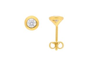 4067551398662 - Paar Ohrhänger ADELIA´S 333 Gold Ohrringe Ohrstecker Gr Damen Gelbgold 333 goldfarben (gold) Damen Ohrhänger mit Zirkonia Goldschmuck für