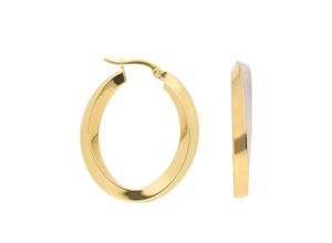 4067551399898 - Paar Ohrhänger ADELIA´S 333 Gold Ohrringe Creolen Gr Damen Gelbgold 333 goldfarben (gold) Damen Ohrhänger Goldschmuck für