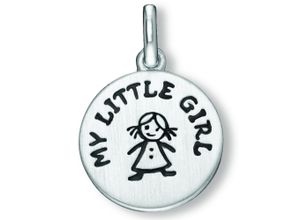 4067551505114 - Kette mit Anhänger My Little Girl aus 925 Silber Ø 125 mm Halsketten Gr Silber 925 (Sterlingsilber) silberfarben (silber) Damen Schmuckset - Set mit verstellbarer Halskette