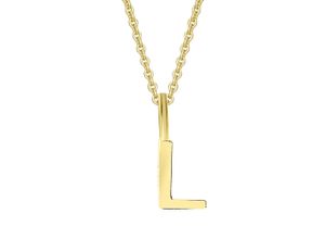 4067551507989 - Kette mit Anhänger Buchstabe L Buchstaben aus 333 Gelbgold Halsketten Gr Gelbgold 333 goldfarben (gold) Damen Ketten mit Anhänger Schmuckset - Set verstellbarer Halskette 4067551507989 - Kette mit Anhänger Buchstabe L Buchstaben aus 333 Gelbgold Halsketten Gr Gelbgold 333 goldfarben (gold) Damen Ketten mit Anhänger Schmuckset - Set verstellbarer Halskette