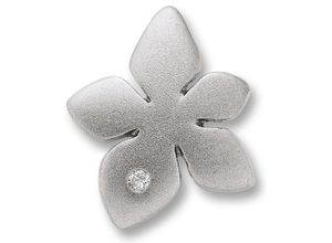 4067551511498 - Kette mit Anhänger Zirkonia Blume aus 925 Silber Halsketten Gr Silber 925 (Sterlingsilber) silberfarben (silber) Damen Schmuckset - Set mit verstellbarer Halskette