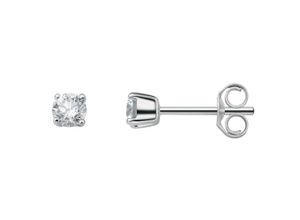 4067551574325 - Paar Ohrstecker 030 ct Diamant Brillant Ohrringe aus 750 Weißgold Gr Damen 030 ct Diamanten-Weißgold 750 silberfarben (silber) Damen Ohrstecker Gold Schmuck