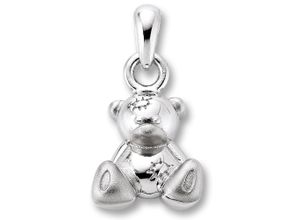 4067551586830 - Kette mit Anhänger Teddybär aus 925 Silber Halsketten Gr Silber 925 (Sterlingsilber) silberfarben (silber) Damen Schmuckset - Set mit verstellbarer Halskette