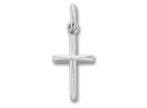 4067551587585 - Kette mit Anhänger Kreuz aus 925 Silber Halsketten Gr Silber 925 (Sterlingsilber) silberfarben (silber) Damen Schmuckset - Set mit verstellbarer Halskette