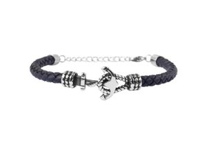 4067551852201 - Edelstahlarmband ADELIA´S Damen Armband Anker aus Edelstahl 18+2 cm Armbänder Gr 18 + 2 Edelstahl silberfarben (silber) Damen