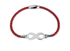 4067551852386 - Edelstahlarmband ADELIA´S Damen Armband Unendlichzeichen aus Edelstahl 18 cm Armbänder Gr 18 Edelstahl silberfarben (silber) Damen