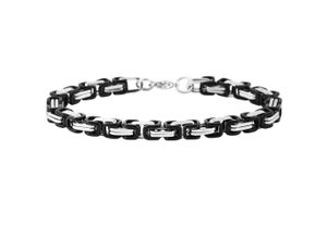 4067551852430 - Edelstahlarmband ADELIA´S Herren Armband aus Edelstahl 22 cm Armbänder Gr 22 Edelstahl silberfarben (silber) Herren