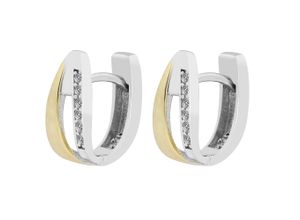 4067551935966 - Paar Creolen ADELIA´S Damen aus 925 Silber mit Zirkonia Ohrringe Gr Damen silberfarben (silber) Damen 4067551935966 - Paar Creolen ADELIA´S Damen aus 925 Silber mit Zirkonia Ohrringe Gr Damen silberfarben (silber) Damen