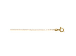 4067551937045 - Goldkette Halskette aus 585 Gelbgold Ø 130 mm Halsketten Gr 36 Gelbgold 585 goldfarben (gold) Damen Goldketten Gold Schmuck Rundankerkette