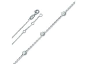 4067551938035 - Fußkette Fußkettchen aus 925 Silber 25 cm Fußkettchen Gr Silber 925 (Sterlingsilber) silberfarben (silber) Damen Silber Schmuck Rundankerkette