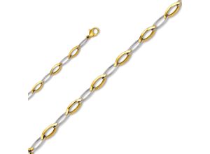 4067551938813 - Goldarmband Armband aus 333 Gelbgold 19 cm Ø Armbänder Gr 19 Gelbgold 333 silberfarben (silber) Damen Armbänder Gold Schmuck