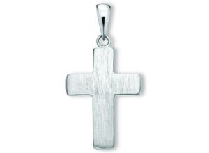 4067551938851 - Ketten-Anhänger Kreuz Anhänger aus 925 Silber Schmuckanhänger Gr Silber 925 (Sterlingsilber) silberfarben (silber) Damen Silber Schmuck