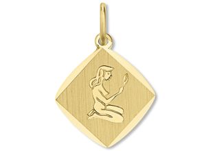 4067551940274 - Sternzeichen-Anhänger Jungfrau Sternzeichen Anhänger aus 333 Gelbgold Schmuckanhänger Gr Jungfrau Gelbgold 333 goldfarben (gold) Damen Anhänger Gold Schmuck Jungfrau