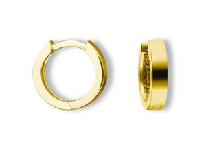 4067551948102 - Paar Creolen Ohrringe aus 585 Gelbgold Ø 120 x 20 mm Ohrringe Gr Damen Gelbgold 585 goldfarben (gold) Damen Creolen Gold Schmuck