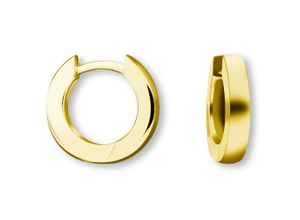 4067551948157 - Paar Creolen Ohrringe aus 333 Gelbgold Ø 120 x 20 mm Ohrringe Gr Damen Gelbgold 333 goldfarben (gold) Damen Creolen Gold Schmuck