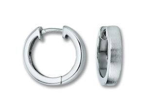 4067551948638 - Paar Creolen Ohrringe aus 925 Silber Ø 174 x 34 mm Ohrringe Gr Damen Silber 925 (Sterlingsilber) silberfarben (silber) Damen Silber Schmuck