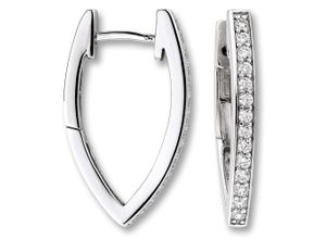 4067551949406 - Paar Creolen Zirkonia Ohrringe aus 925 Silber Gr Damen mit Zirkonia Silber 925 (Sterlingsilber) silberfarben (silber) Damen Silber Schmuck 4067551949406 - Paar Creolen Zirkonia Ohrringe aus 925 Silber Gr Damen mit Zirkonia Silber 925 (Sterlingsilber) silberfarben (silber) Damen Silber Schmuck