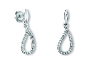 4067551949789 - Paar Ohrhänger Zirkonia Ohrringe aus 925 Silber Gr Damen mit Zirkonia Silber 925 (Sterlingsilber) silberfarben (silber) Damen Silber Schmuck