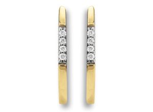 4067551950426 - Paar Ohrstecker 003 ct Diamant Brillant Ohrringe aus 585 Gelbgold Gr Damen 003 ct mit Diamant Diamanten goldfarben (gold) Damen Ohrstecker Gold Schmuck