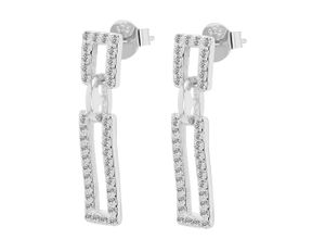 4067551999302 - Paar Ohrstecker ADELIA´S Damen aus 925 Silber mit Zirkonia Ohrringe Gr Damen silberfarben (silber) Damen