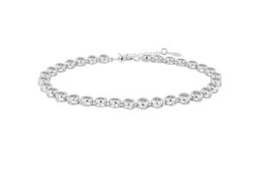 4067551999852 - Armband ADELIA´S Damen aus 925 Silber mit Zirkonia 18+3 cm Armbänder Gr 18 + 3 Silber 925 (Sterlingsilber) silberfarben (silber) Damen Armbänder Silber