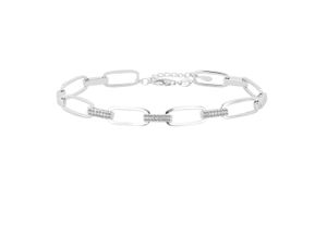 4067551999869 - Armband ADELIA´S Damen aus 925 Silber mit Zirkonia 18+3 cm Armbänder Gr 18 + 3 Silber 925 (Sterlingsilber) silberfarben (silber) Damen Armbänder Silber