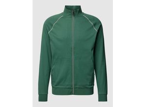 4067557154934 - Sweatjacke aus Baumwolle mit Stehkragen