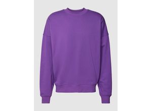 4067557302694 - Sweatshirt mit gerippten Abschlüssen